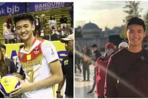 10 Pesona Alfin Daniel, atlet voli mencuri perhatian Ayu Ting Ting