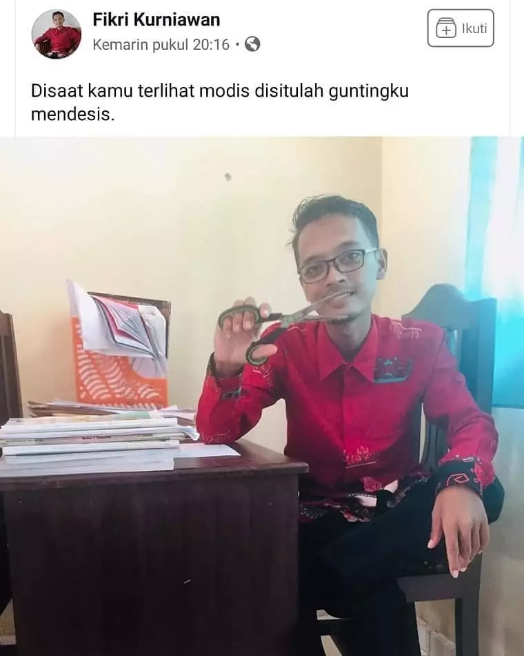 status FB tingkah iseng orang Indonesia © 2020 instagram.com