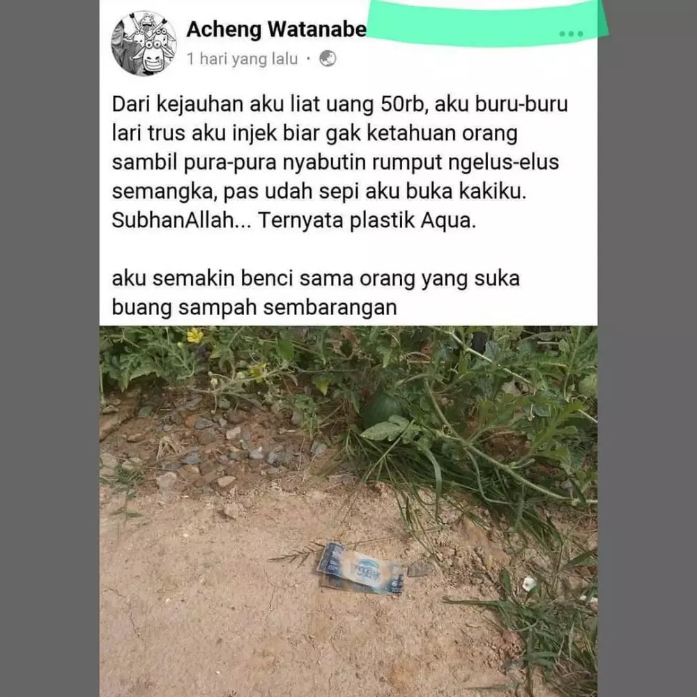 status FB tingkah iseng orang Indonesia © 2020 instagram.com