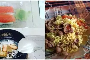 10 Cara nyeleneh menikmati makanan ala orang Indonesia ini kocak