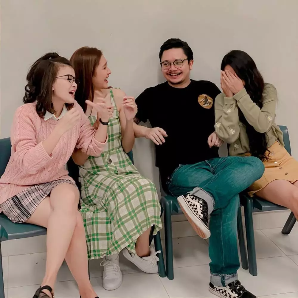 momen reuni pemain sinetron Kepompong instagram  momen reuni pemain sinetron Kepompong instagram