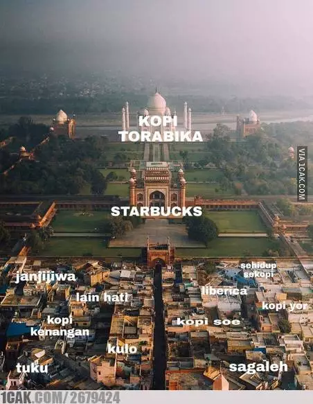 Meme Minum Kopi 1cak.com