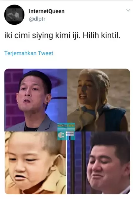 7 Meme huruf vokal Berbagai sumber