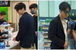 8 Momen Choi Siwon belanja di supermarket Jakarta, bikin heboh
