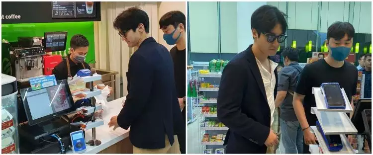 8 Momen Choi Siwon belanja di supermarket Jakarta, bikin heboh