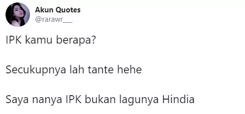 IPK kamu berapa? berbagai sumber