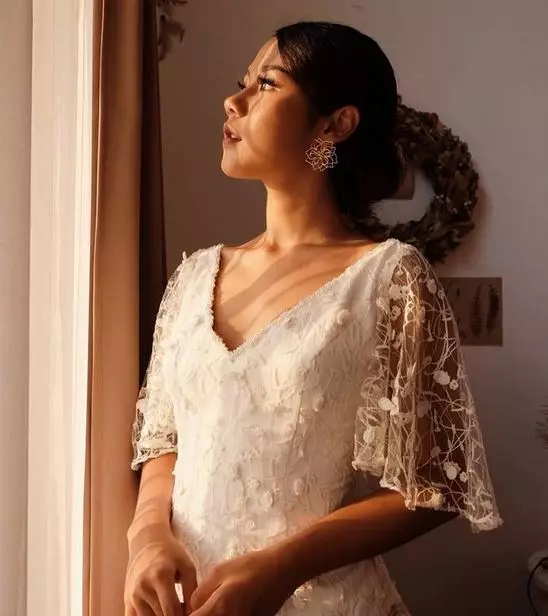 Nadin Amizah dress © 2020 brilio.net