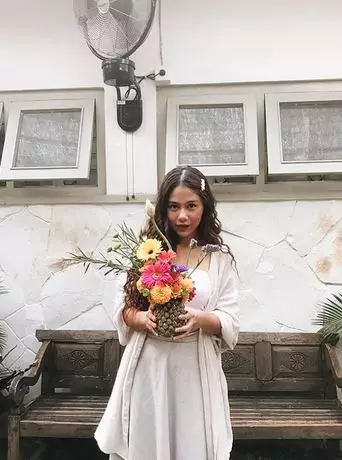 Nadin Amizah dress © 2020 brilio.net