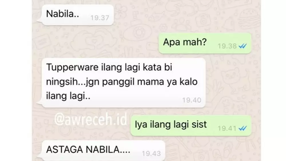 10 Chat kocak orangtua dengan Berbagai sumber 10 Chat kocak orangtua dengan Berbagai sumber