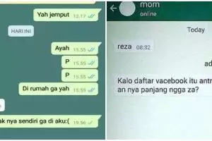 10 Chat kocak orangtua dengan anak ini bikin ketawa kesel