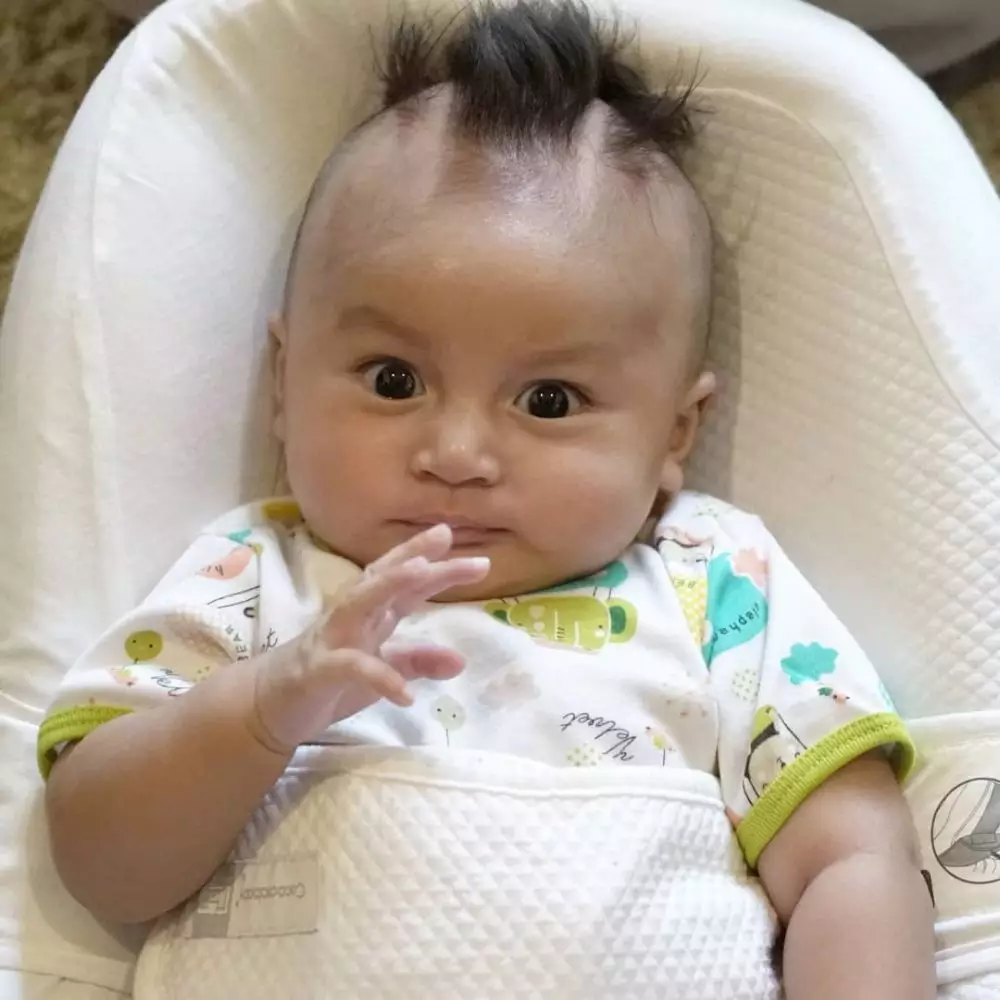 anak seleb rambut nyentrik © 2020 brilio.net