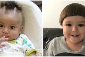 Selain Kiano Tiger Wong, model rambut 6 anak seleb ini nyentrik
