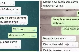 10 Chat WA lucu tanya sama guru ini endingnya kocak