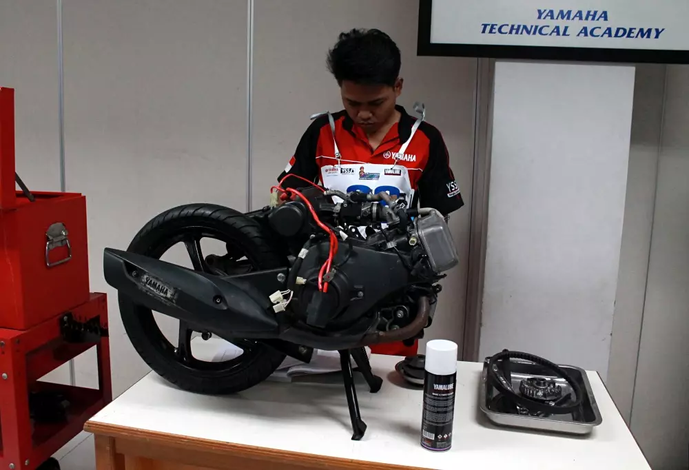 Kontes Teknisi Yamaha © 2020 brilio.net
