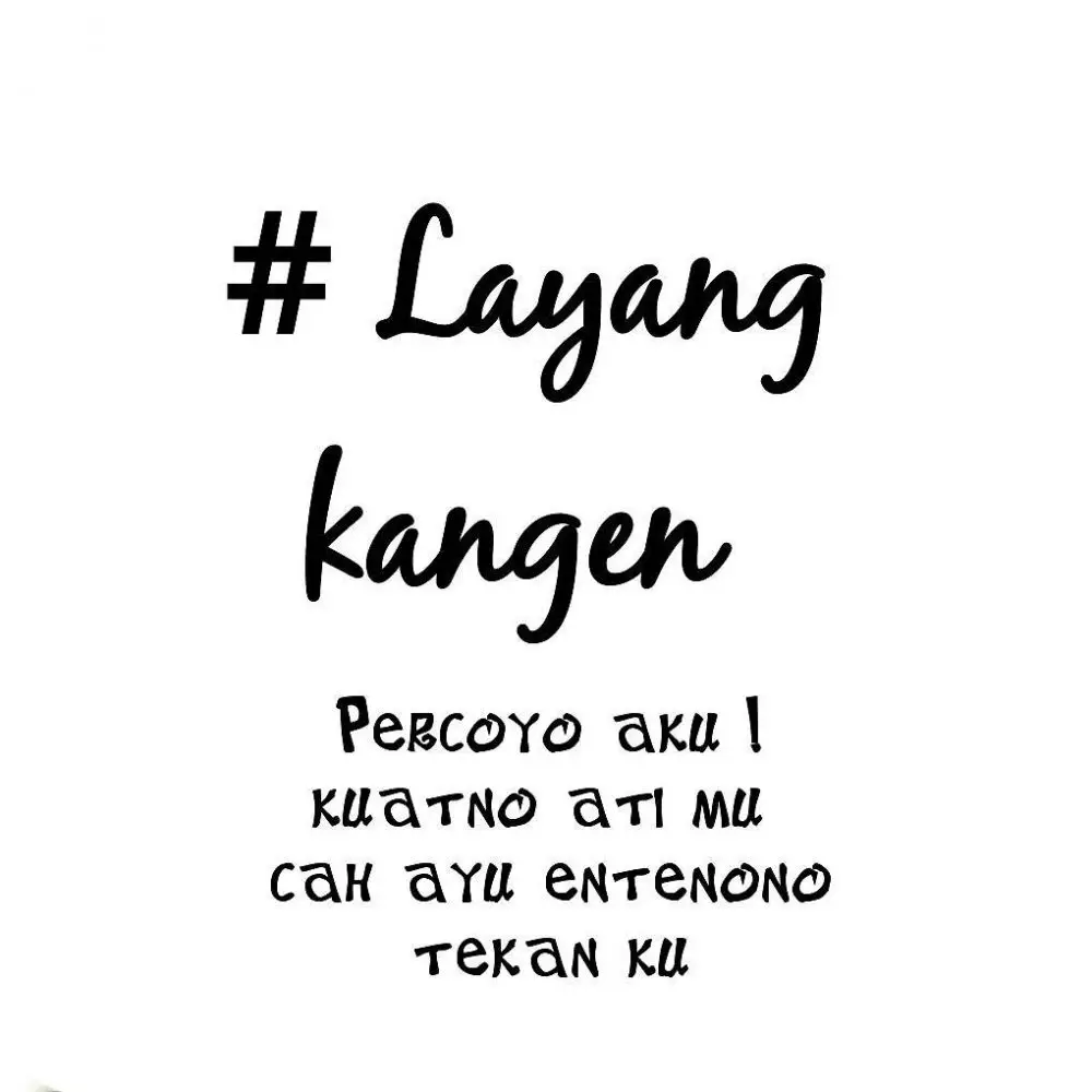 60 bucin Jawa romantis instagram 