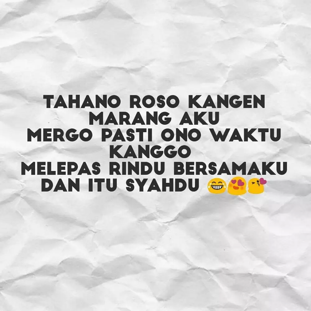 60 bucin Jawa romantis instagram 