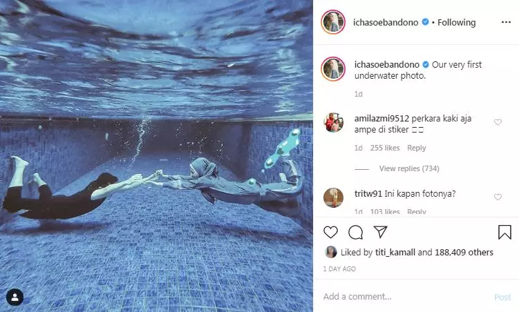 respons Alyssa Soebandono © 2020  Instagram/@ichasoebandono respons Alyssa Soebandono © 2020  Instagram/@ichasoebandono