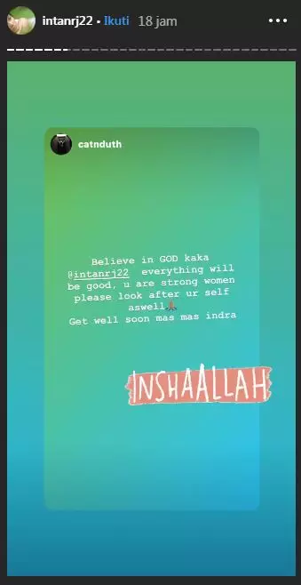 Suami koma, ini 12 dukungan menyentuh kerabat untuk Intan RJ berbagai sumber