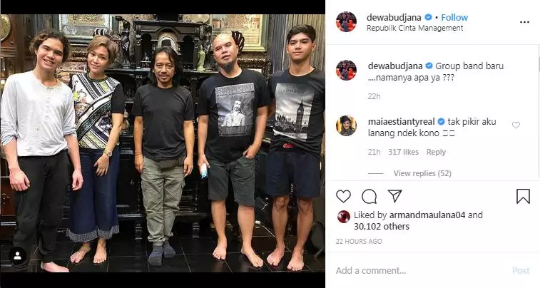 Mia Estianty main ke rumah © 2020Instagram/@maiaestiantyreal ;@ahmaddhaniofficial Mia Estianty main ke rumah © 2020Instagram/@maiaestiantyreal ;@ahmaddhaniofficial