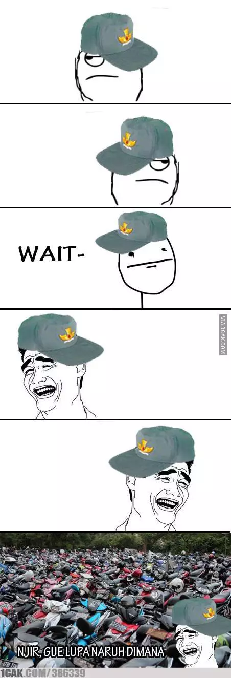 Meme lucu pulang sekolah 1cak