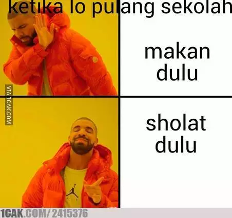 Meme lucu pulang sekolah 1cak