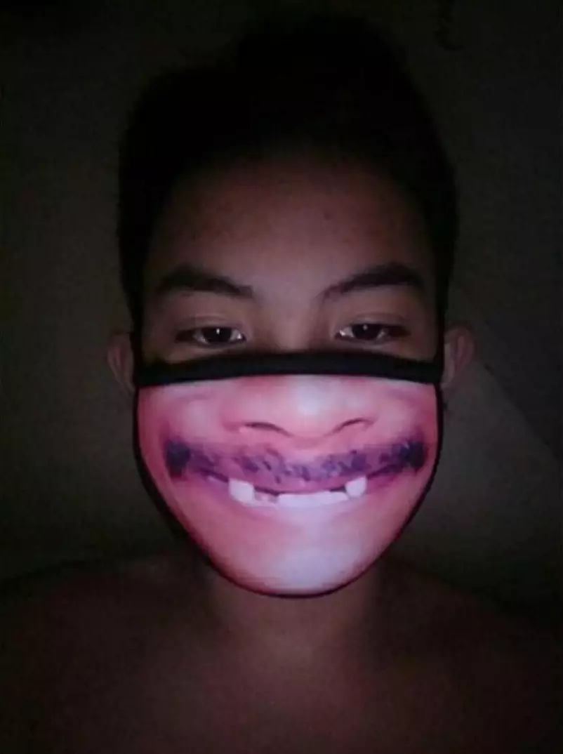 kamuflase lucu di foto selfie © 2020 instagram.com