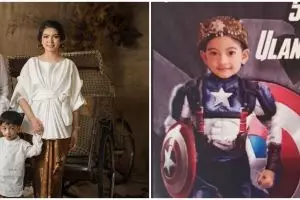 9 Momen ulang tahun Jan Ethes ke-4, bertema Captain America