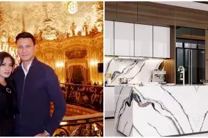 8 Potret desain rumah baru Titi Kamal, ruang makannya mewah