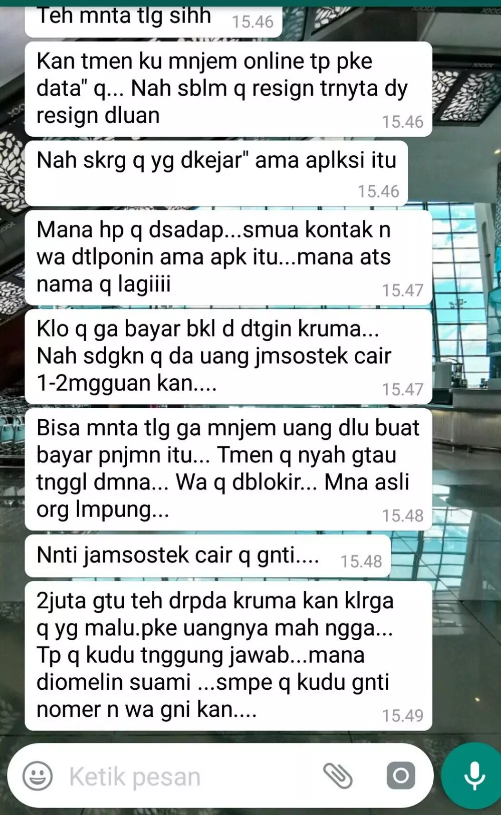 10 chat pinjam duit malah ngelunjak berbagai sumber 10 chat pinjam duit malah ngelunjak berbagai sumber