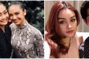 Momen kedekatan 4 pesinetron & ibu sambungnya, bak kakak adik