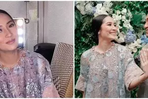 8 Potret pertunangan Niken Anjani & anak Dewi Motik, penuh keceriaan