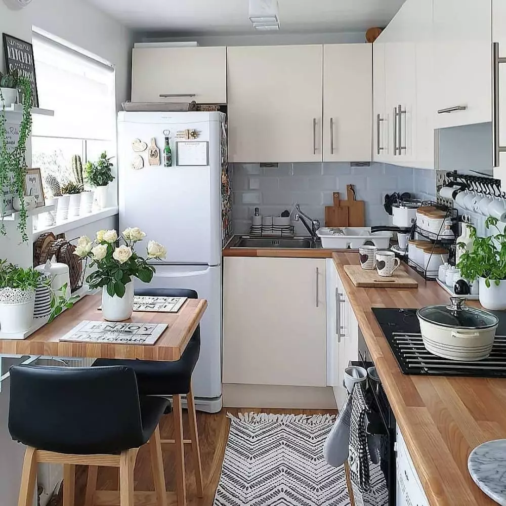 10 Inspirasi desain dapur minimalis, keren dan nggak makan tempat Instagram