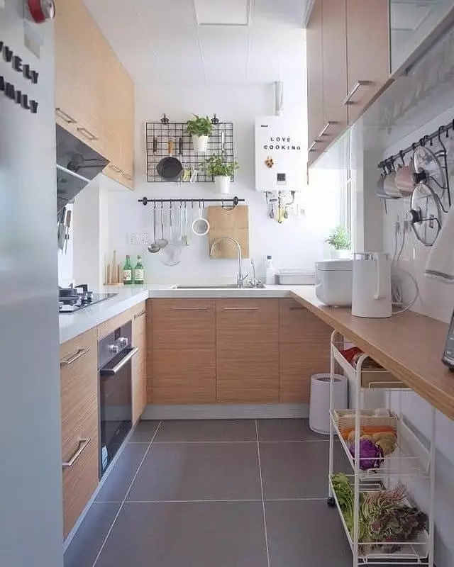 10 Inspirasi desain dapur minimalis, keren dan nggak makan tempat Instagram
