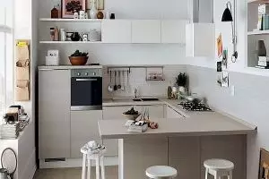10 Inspirasi desain dapur minimalis, keren dan nggak makan tempat