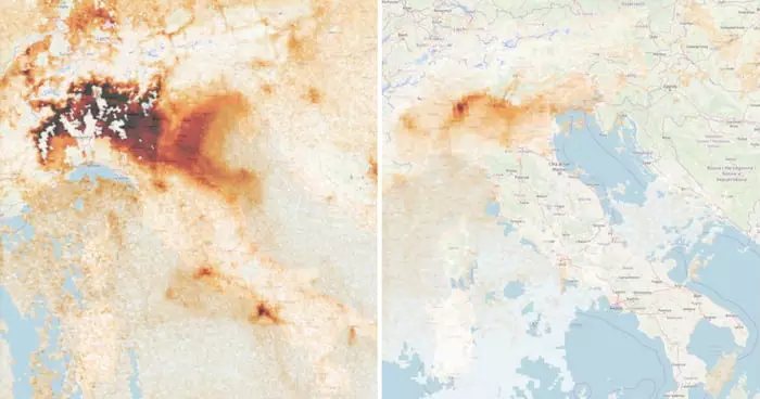 Kebijakan Lock Down di China dan Italia mampu turunkan polusi Berbagai sumber