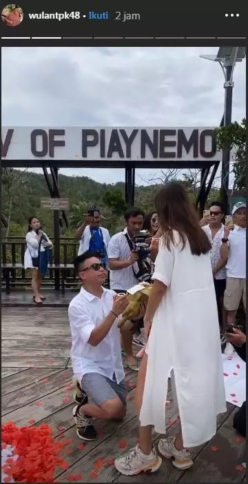 Momen Atries mantan Chef Juna dilamar kekasih Instagram 