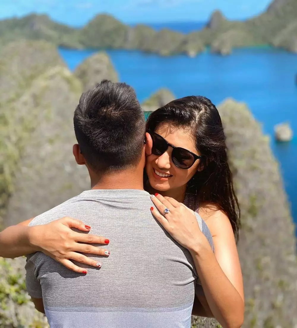 Momen Atries mantan Chef Juna dilamar kekasih Instagram 