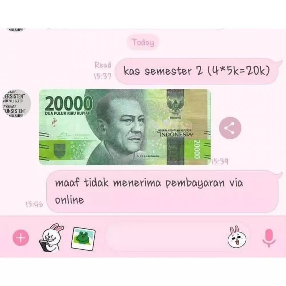 chat WA lucu bikin emosi teman © 2020 instagram.com chat WA lucu bikin emosi teman © 2020 instagram.com