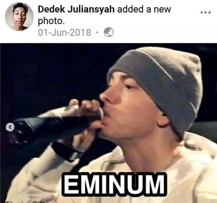 status FB lucu menipu mata © 2020 instagram.com