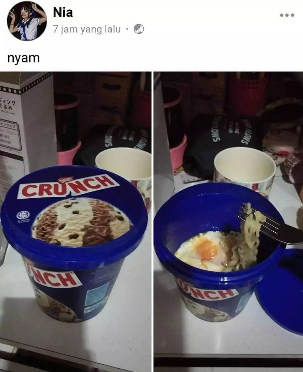 status FB lucu menipu mata © 2020 instagram.com