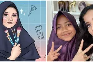 5 Potret artis dan beauty vlogger dirias MUA cilik Lovely Natasha