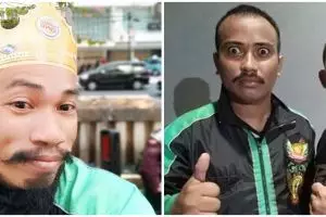 9 Foto selfie driver ojek online kelewat narsis ini bikin ngakak