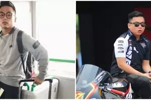 8 Potret pesona Eric Saputra, tunangan Atries Angel mantan Chef Juna