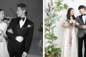 6 Beda gaya pernikahan Kim Tae-hee di drama Hi Bye Mama vs nyata