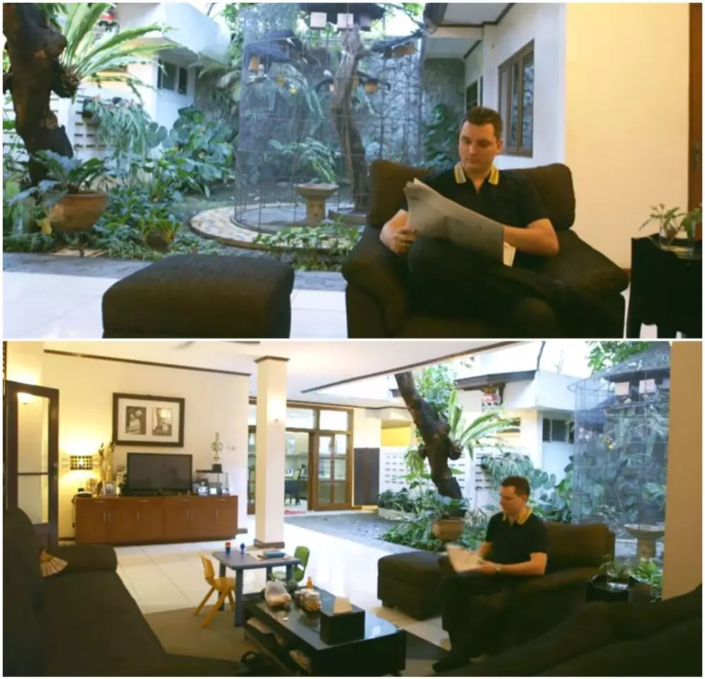 Penampakan rumah pemain Si Doel Instagram 