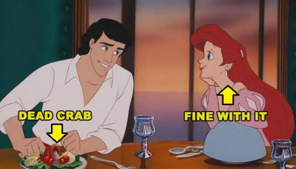 Keanehan kartun Disney berbagai sumber