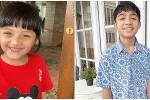 6 Potret seleb cilik di tengah libur sekolah karena virus corona