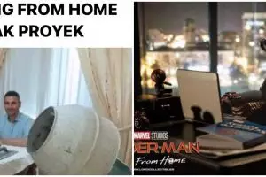 9 Meme 'Work From Home' ini bikin senyum-senyum sendiri