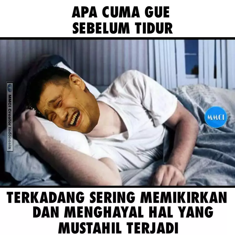 7 Meme lucu kebanyakan ngayal Berbagai sumber