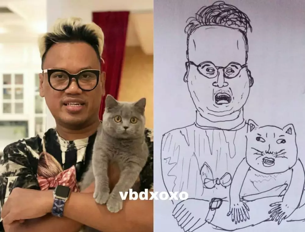 wajah seleb digambar © 2020 brilio.net wajah seleb digambar © 2020 brilio.net